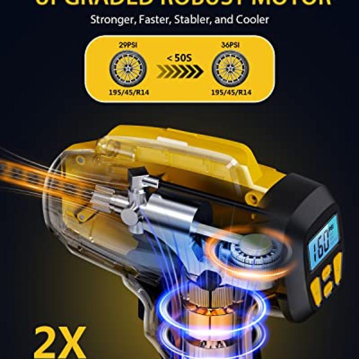 Tire Inflator Portable Air Compressor